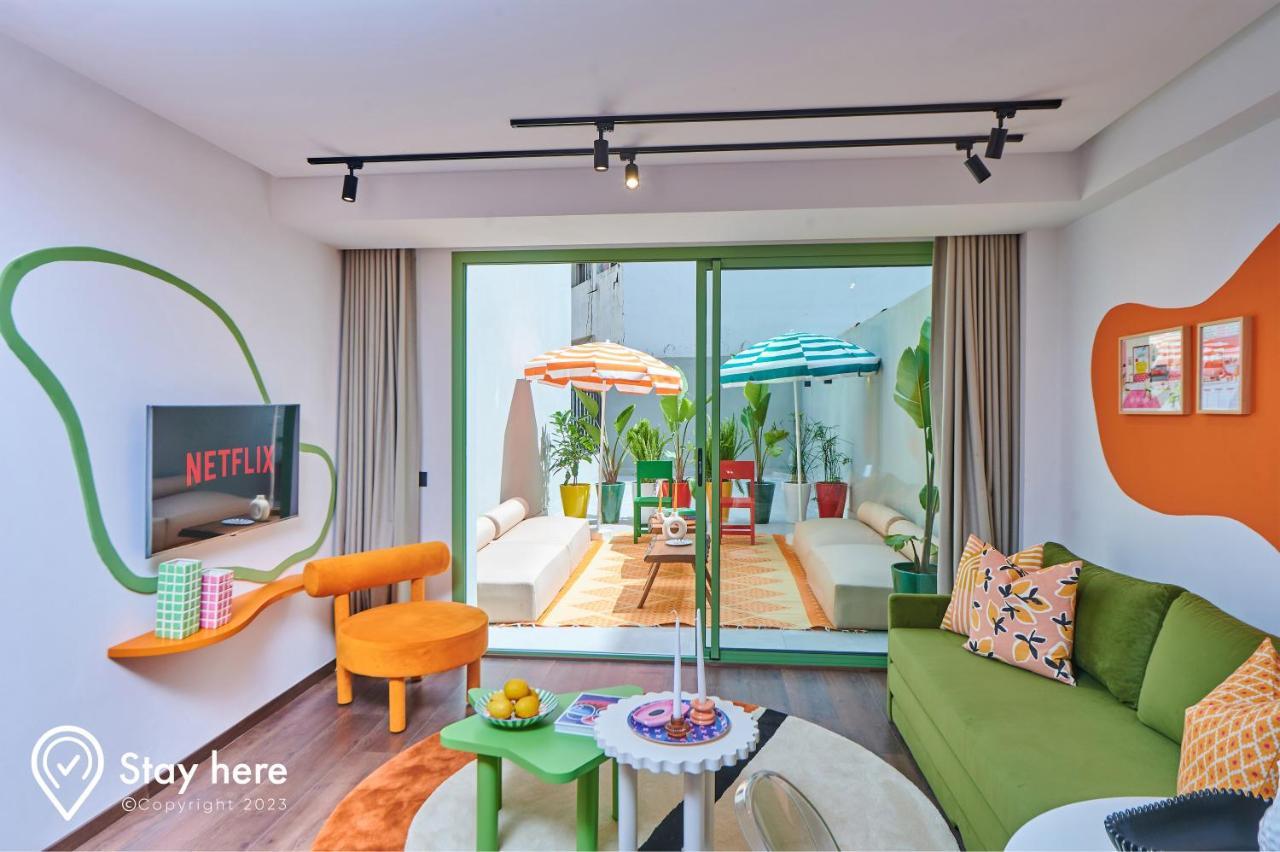 Stayhere Casablanca - Cil - Vibrant Residence מראה חיצוני תמונה